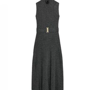 Zara Charcoal Maxi Dress with Belt